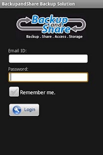 BackupandShare Backup Solution Screenshots 0