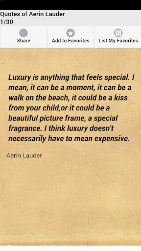 Quotes of Aerin Lauder