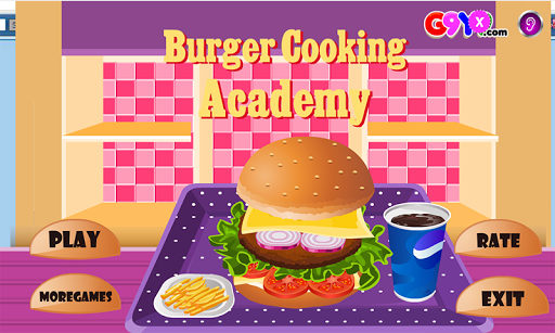 burger cooking academy