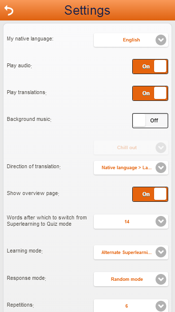 Learn French Vocabulary Free Screen 2