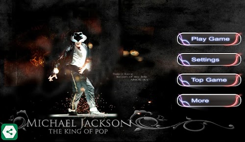 Android application Dance games Michael Jackson screenshort