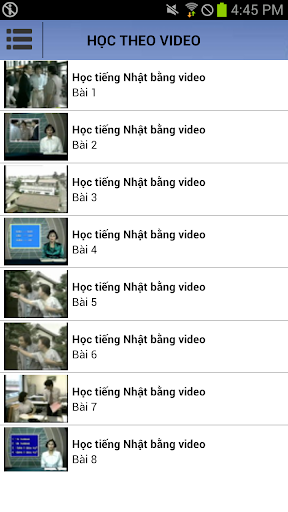 Hoc Tieng Nhat Bang Video