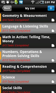 1st GRADE READINESS CHECKLIST Screenshots 0