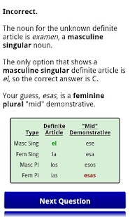 Spanish Tester Pro Screenshots 6