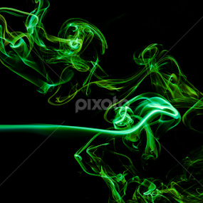 Green by Celso Michida - Abstract Patterns