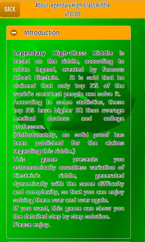 Legendary High-Class Riddle Screen 2