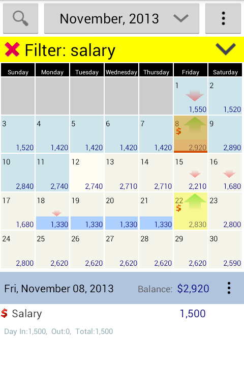 Budget Calendar Android Apps On Google Play