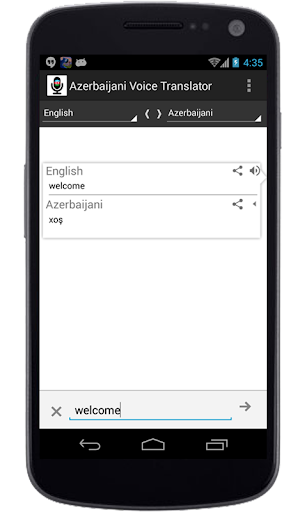 Azerbaijani Voice Translator