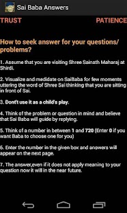 How to download SAI BABA ANSWERS 1.1 unlimited apk for pc