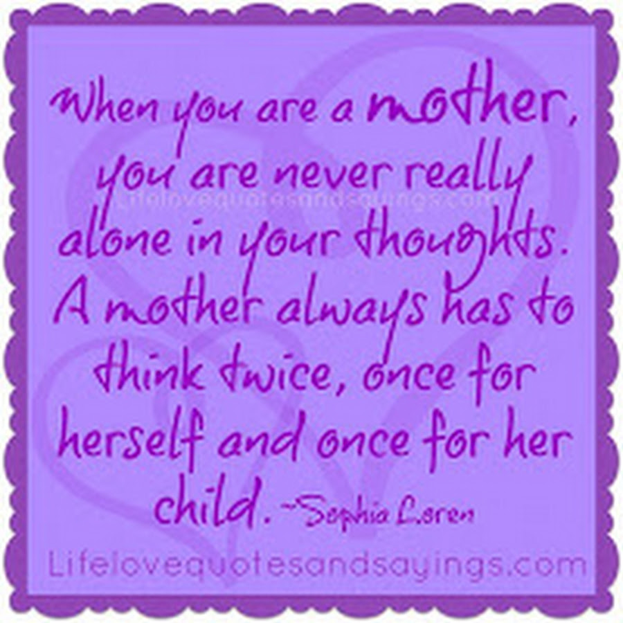 Elegant Quotes About Mothers Love for Child