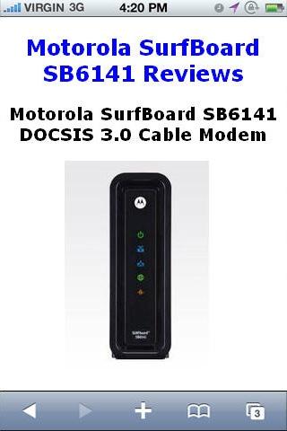 SurfBoard SB6141 Modem Reviews