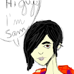 Self portrait doodle