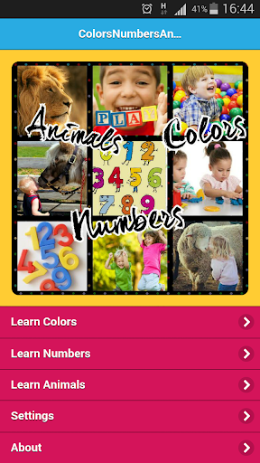 Baby Colors Numbers Animals