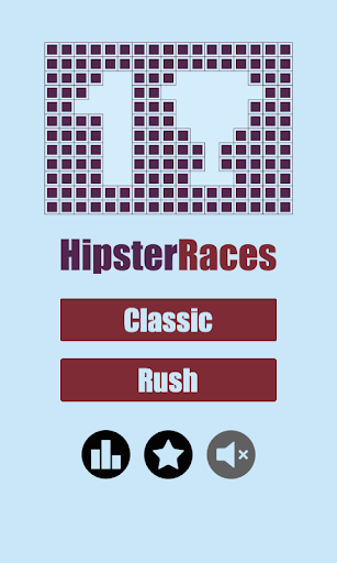 Hipster Races - Brick Game