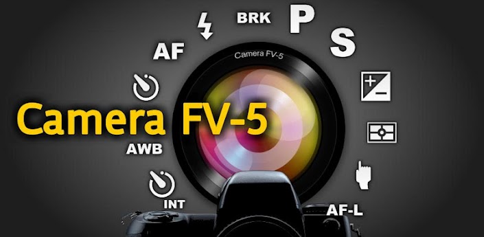 برنامج للتصوير باحترافية عالية Camera FV-5 v1.39 جديد ورائع