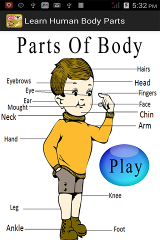 【免費教育App】Learn Human Body Parts-APP點子