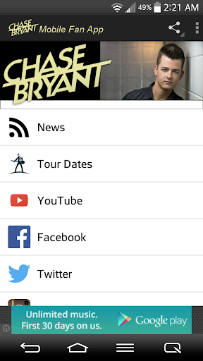 【免費娛樂App】Chase Bryant Fans Mobile-APP點子