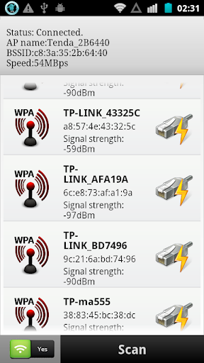 【免費工具App】Wifi Scan Connect-APP點子