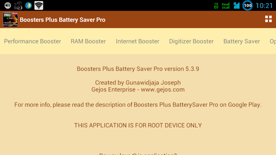 BOOSTERS PLUS BATTERYSAVER PRO