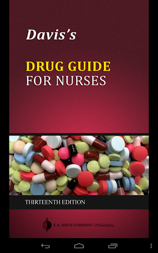 【免費醫療App】Davis's Drug Guide for Nurses-APP點子