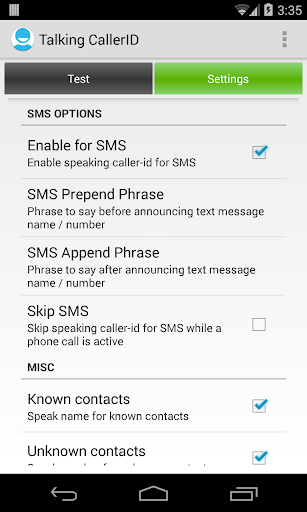 【免費通訊App】Talking Caller ID Calls & SMS-APP點子