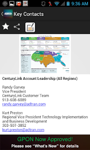 ADTRAN Mobile CenturyLink Tool Screenshots 4