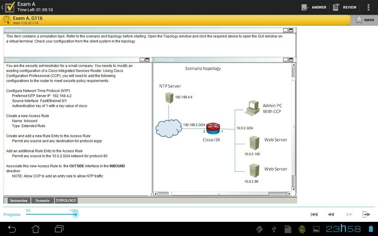 A+ VCE Classic - screenshot