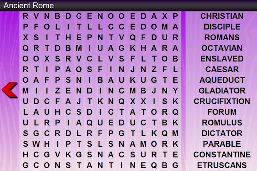 Word Search Humanites