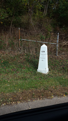 National Road / Trail Historic Marker 126