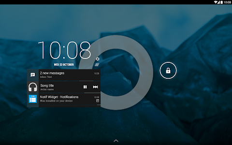 Screenshot NotiWidget - Notifications v1.0.9