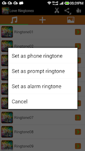 Galaxy note 3 Love Ringtone Screenshots 1