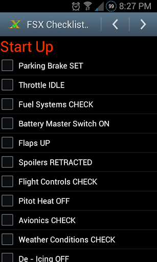 FSX Checklist Pro