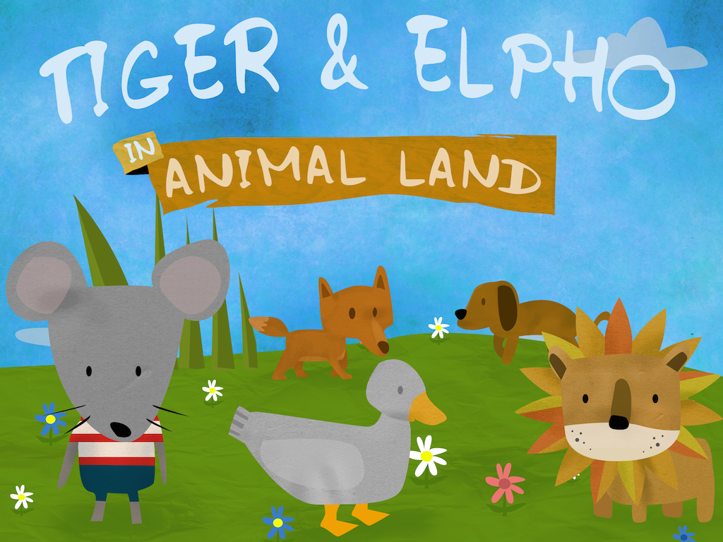 Android application Tiger &amp; Elpho in animal land screenshort