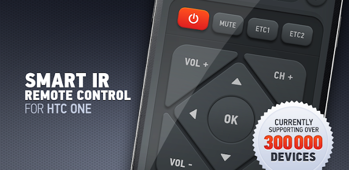 Smart IR Remote for HTC One