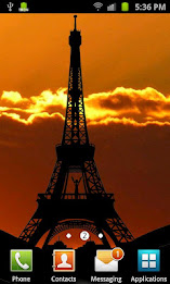 Eiffel Tower Silhouette poster 1
