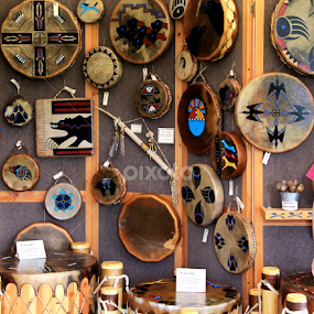 Indian Instruments by Marsha Biller - Artistic Objects Musical Instruments