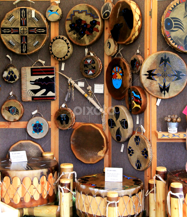 Indian Instruments by Marsha Biller - Artistic Objects Musical Instruments