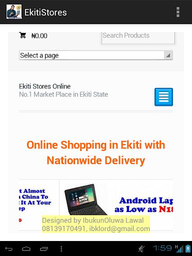 【免費購物App】Ekiti Stores-APP點子