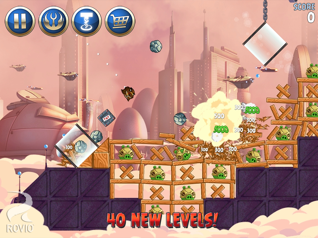 Angry Birds Star Wars II - screenshot