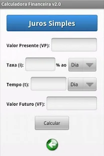 Calculadora Financeira - screenshot thumbnail