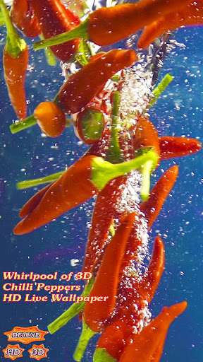 Whirlpool of Chilli Peppers 3D