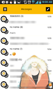 How to get chasinam (Hoodie) GO sms theme 1.0 mod apk for bluestacks