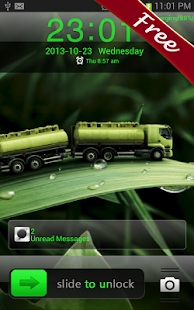 Free Green Leaf GO Locker Theme APK