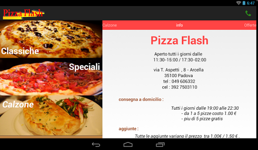 【免費生活App】Pizza Flash Padova-APP點子