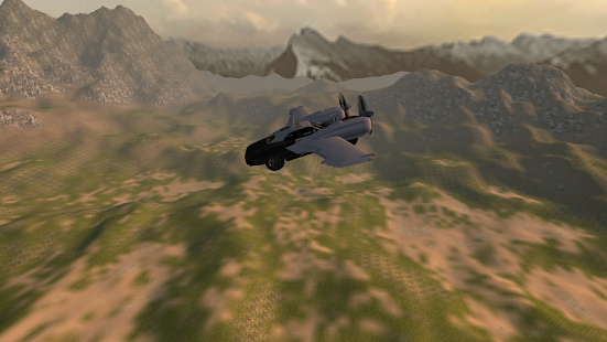 Flying Car Free: Police Plane Screenshots 3