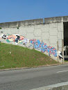 Mural Lateral Grafitado