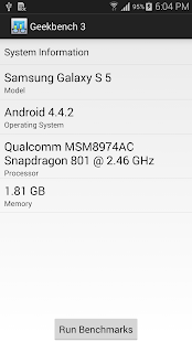 Lastest Geekbench 3 APK