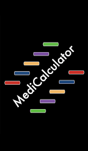 MediCalculator EN - náhled