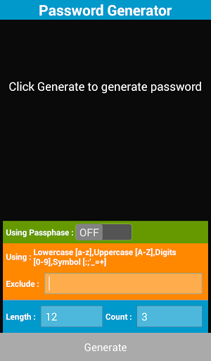 Password Generator