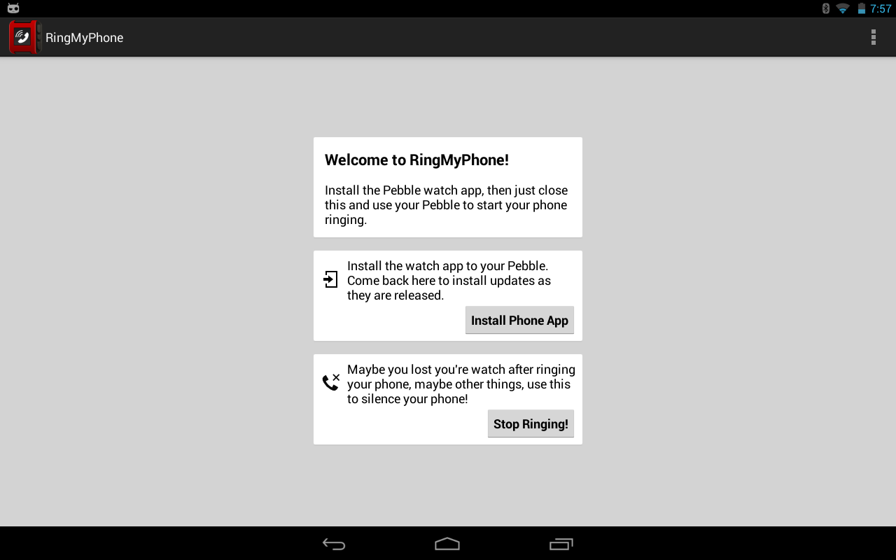 Ring My Phone - screenshot